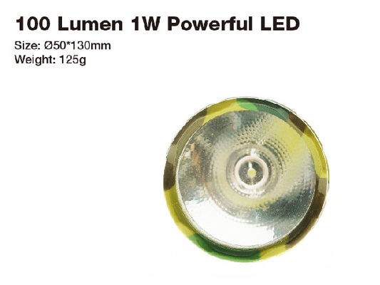 便利なサイズ1W LEDは10時間の再充電可能なトーチIPX3の軽いランタイム プラグを差し込みます