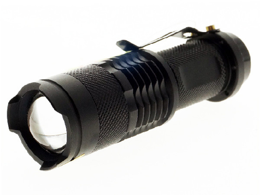 便利なサイズAA EDC LEDの懐中電燈200の内腔IPX4軽いランタイム10時間の