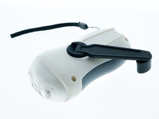 太陽満たされた明るいダイナモLEDの懐中電燈2hランタイムのRoHSの証明