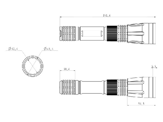 屋外のキャンプのための500 Lumen18650電池再充電可能なLEDの懐中電燈