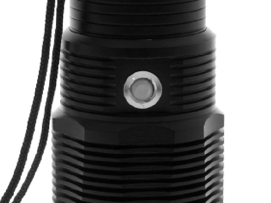 脱熱器李イオン再充電可能なLED懐中電燈XHP 50の球根のアルミ合金材料