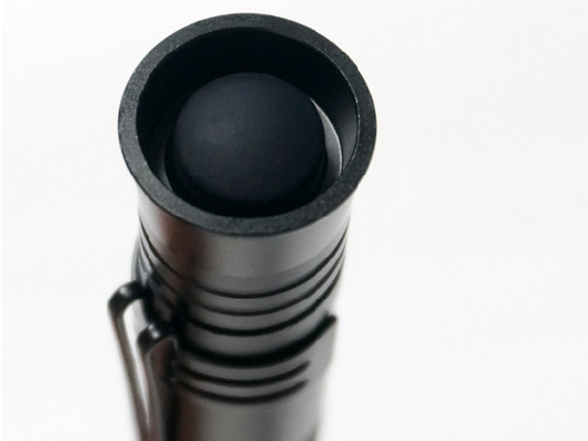 クリー族LED IPX4によって導かれたPenlightの懐中電燈、ペンはロゴの投射の懐中電燈を大きさで分類しました